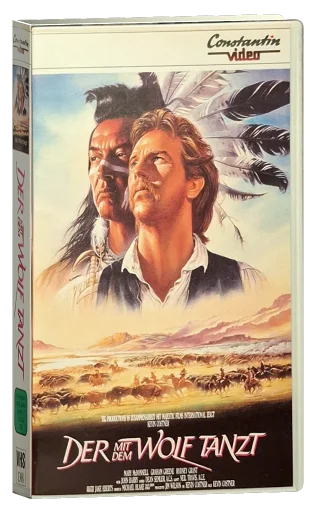 Dances with Wolves VHS cover