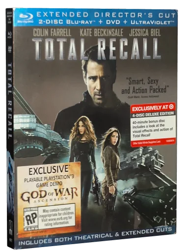 Total Recall Blu-ray, Sony
