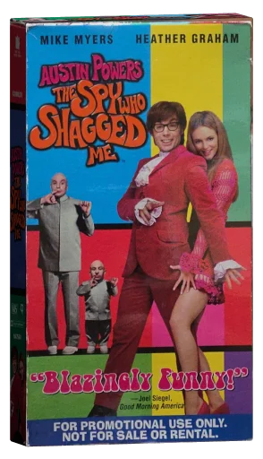 Austin Powers: The Spy Who Shagged Me VHS, New Line Home Video