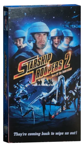 Starship Troopers 2: Hero of the Federation VHS, Columbia Pictures