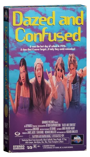 Dazed and Confused VHS, MCA Universal Home Video
