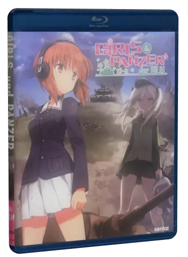 Girls und Panzer der Film Blu-ray cover