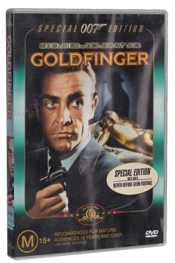 Goldfinger DVD, Twentieth Century Fox Home Entertainment South Pacific