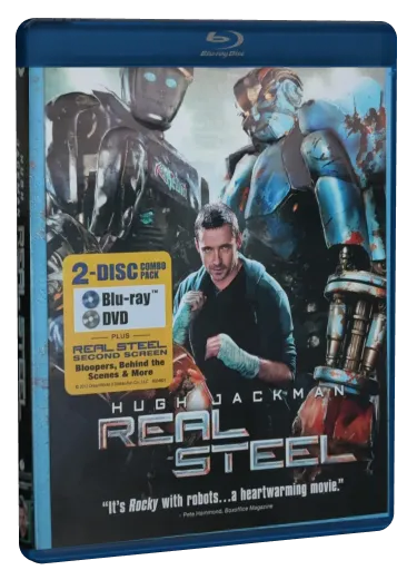 Real Steel Blu-ray, Touchstone Home Entertainment