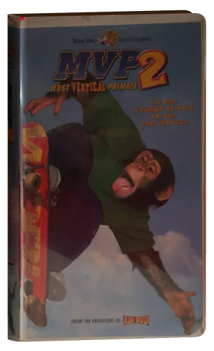 MVP 2: Most Vertical Primate VHS cover