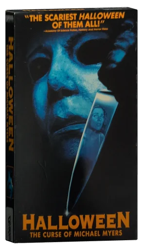 Halloween: The Curse of Michael Myers VHS, Dimension Home Video