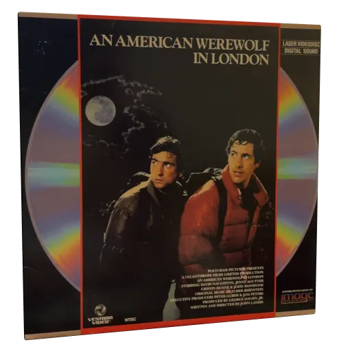 An American Werewolf in London Laserdisc, Vestron Video