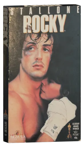 Rocky VHS, MGM/UA Home Video