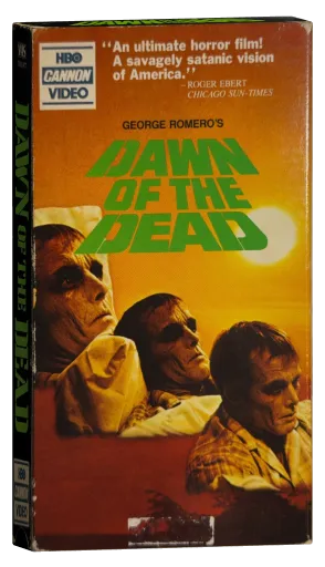 Dawn of the Dead VHS, HBO Cannon Video