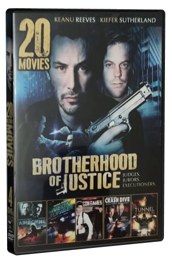 20 Movies: Brotherhood of Justice DVD cover