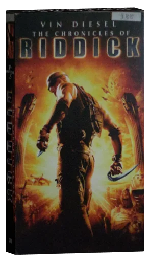 The Chronicles of Riddick VHS, Universal Studios Home Video