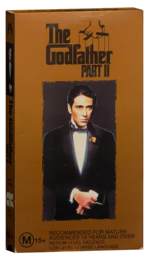 The Godfather Part II VHS, Paramount