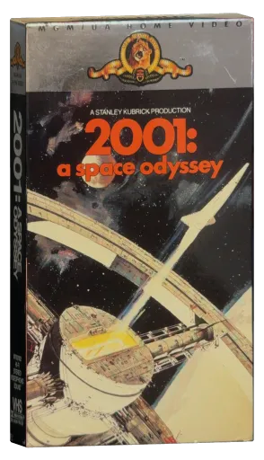2001: A Space Odyssey VHS, MGM/UA Home Video