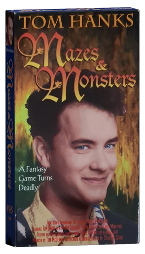Mazes and Monsters VHS, Front Row Entertainment