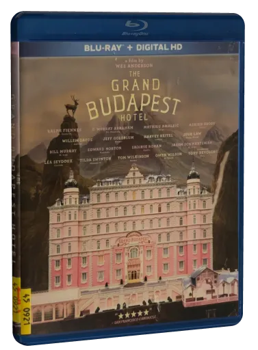 The Grand Budapest Hotel Blu-ray, Fox Searchlight Pictures