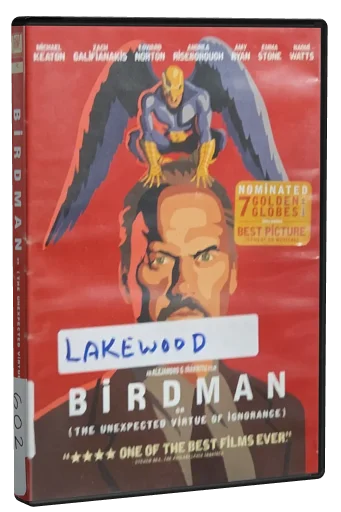 Birdman or (The Unexpected Virtue of Ignorance) DVD, Fox Searchlight