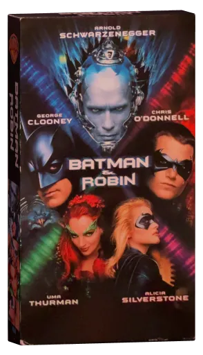 Batman & Robin VHS, Warner Bros.