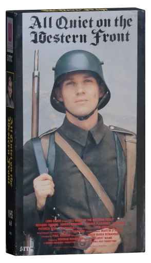 All Quiet on the Western Front VHS cover