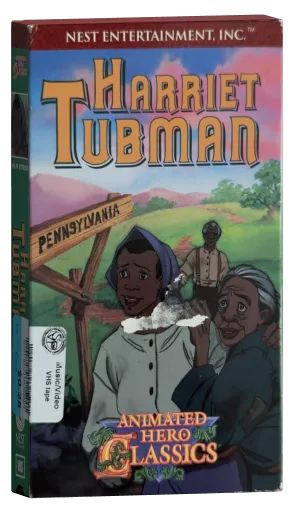 Animated Hero Classics: Harriet Tubman VHS cover