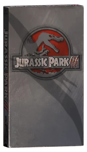 Jurassic Park III VHS, Universal