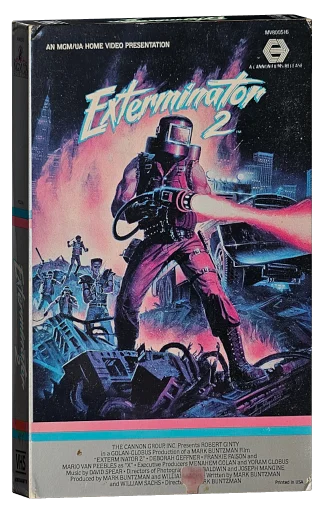 Exterminator 2 VHS, MGM/UA Home Video
