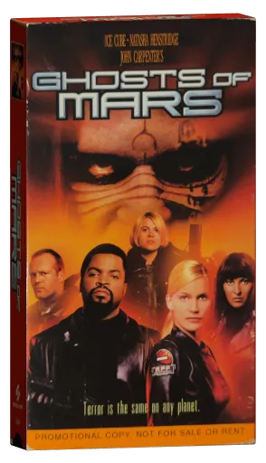 Ghosts of Mars VHS, Columbia Tristar