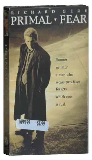 Primal Fear VHS, Paramount