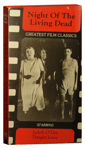 Night of the Living Dead VHS, Alpha Video Distributors Inc.