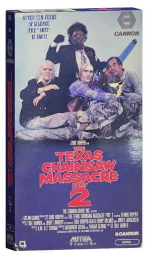 The Texas Chainsaw Massacre 2 VHS, Media Home Entertainment