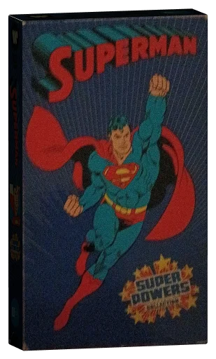 The New Adventures of Superman Betamax cover