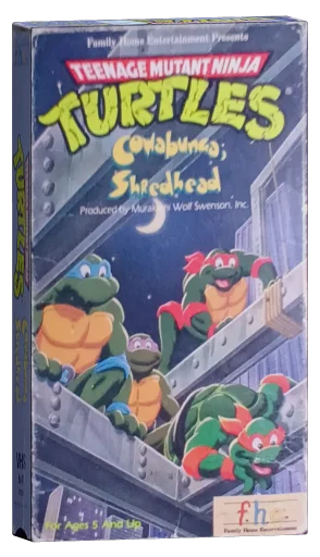 Teenage Mutant Ninja Turtles VHS, Family Home Entertainment