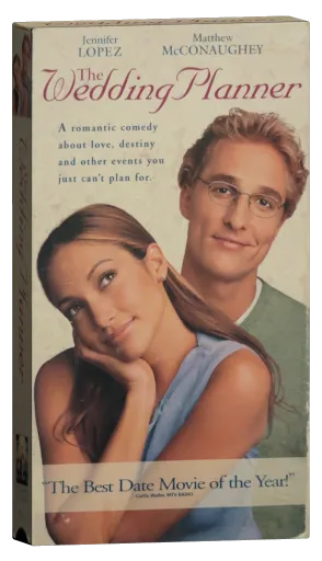 The Wedding Planner VHS, Columbia TriStar Home Entertainment