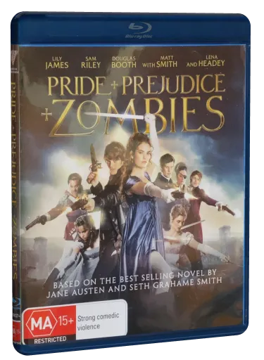 Pride and Prejudice and Zombies Blu-ray, Roadshow Entertainment