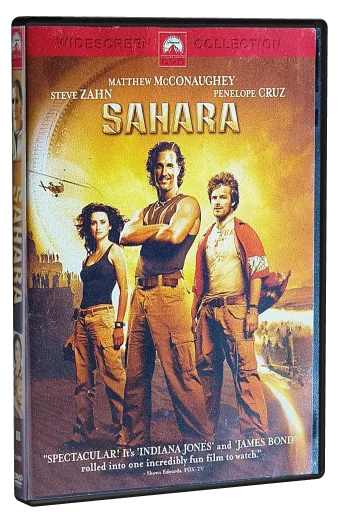 Sahara DVD, Paramount Pictures Home Entertainment
