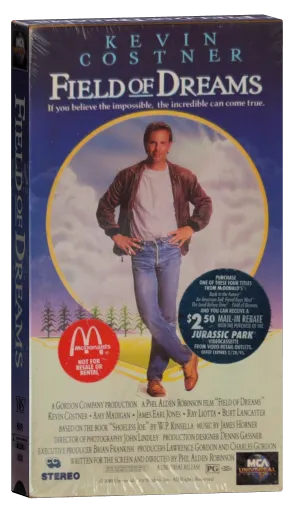 Field of Dreams VHS, MCA Universal Home Video