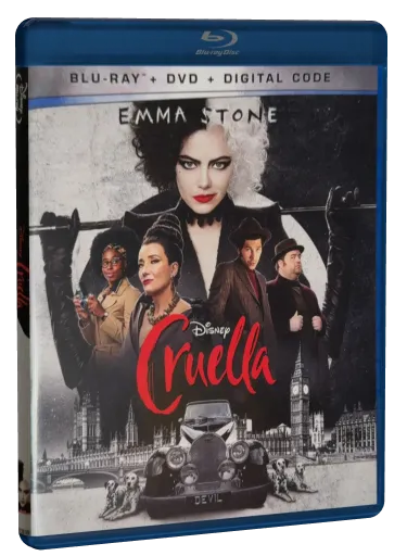 Cruella Blu-ray, Disney