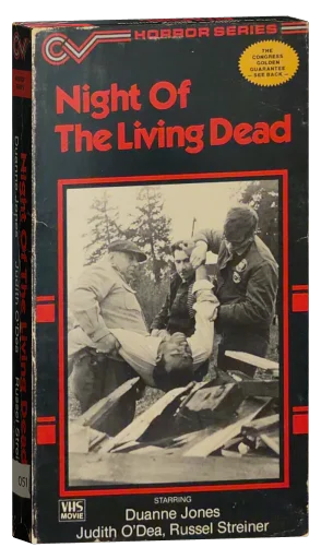 Fright Night of the Living Dead VHS cover