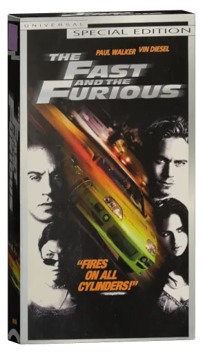 The Fast and the Furious VHS, Universal