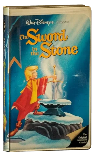 The Sword in the Stone VHS, Walt Disney Home Video