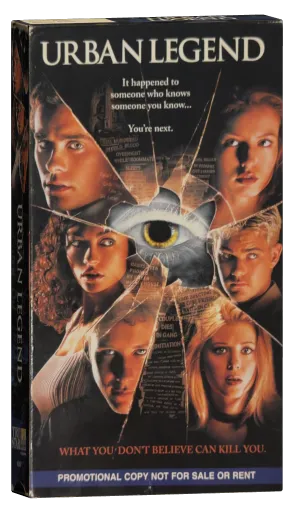 Urban Legend VHS, TriStar Home Video