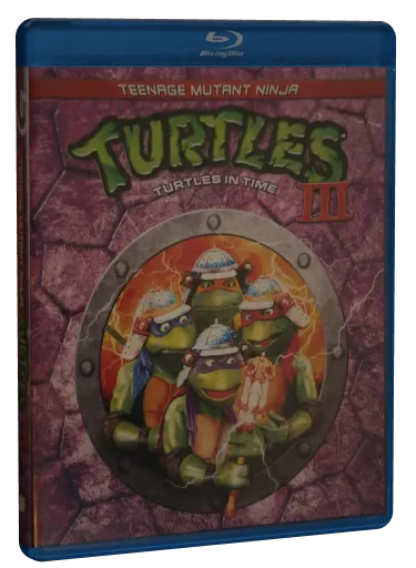 Teenage Mutant Ninja Turtles III Blu-ray cover