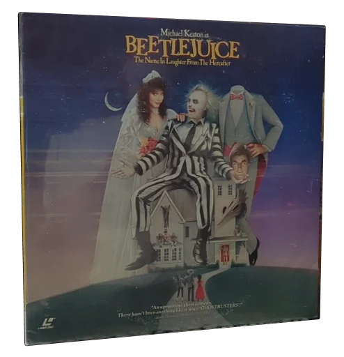 Beetlejuice Laserdisc, Warner Home Video