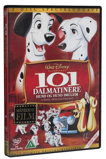 One Hundred and One Dalmatians DVD, Walt Disney Home Video