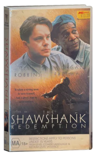 The Shawshank Redemption VHS, Roadshow Entertainment