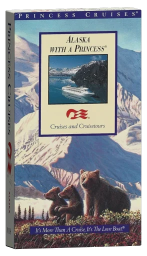 Alaska with princess cruises VHS cover