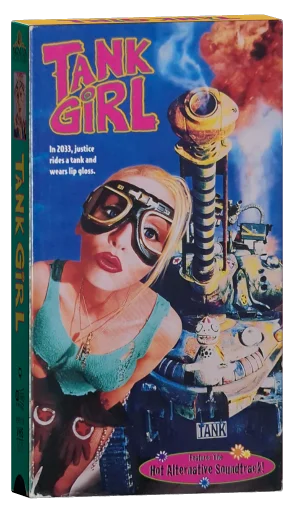 Tank Girl VHS, MGM/UA Home Video