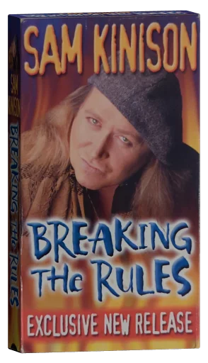 Sam Kinison: Breaking the Rules VHS cover