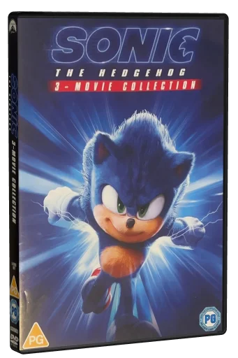 Sonic the Hedgehog 3-Movie Collection DVD cover