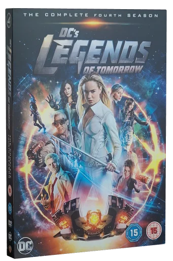 DC's Legends of Tomorrow Season 4 DVD cover