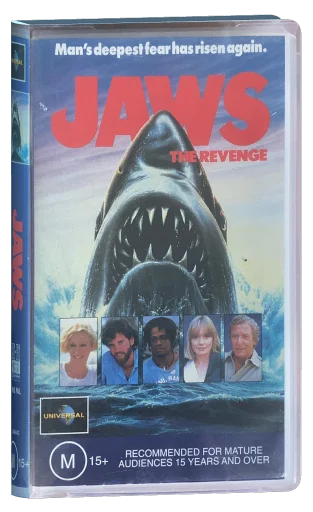 Jaws: The Revenge VHS, Universal